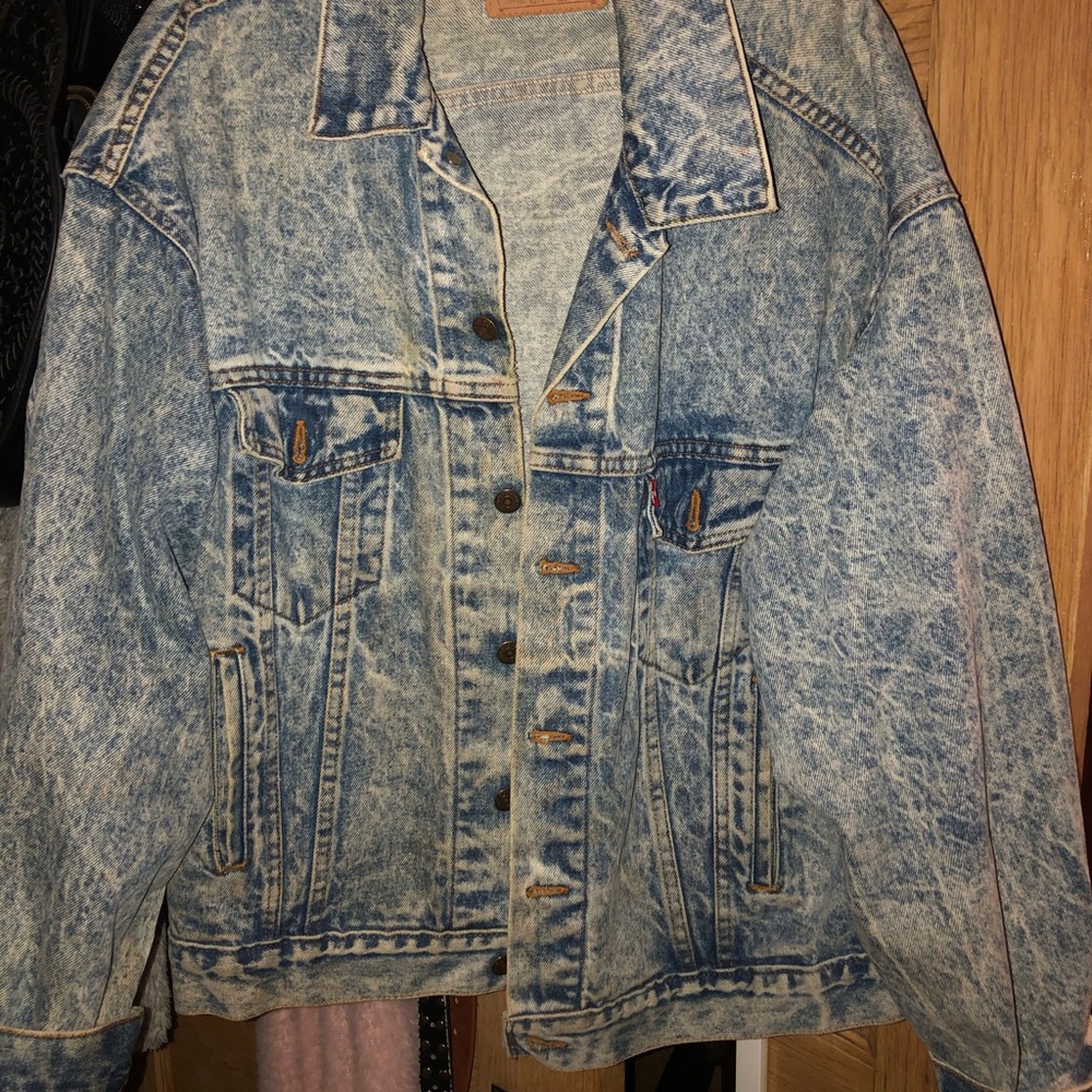 Vintage Levi’s Oversized Acid awash Jean Jacket
